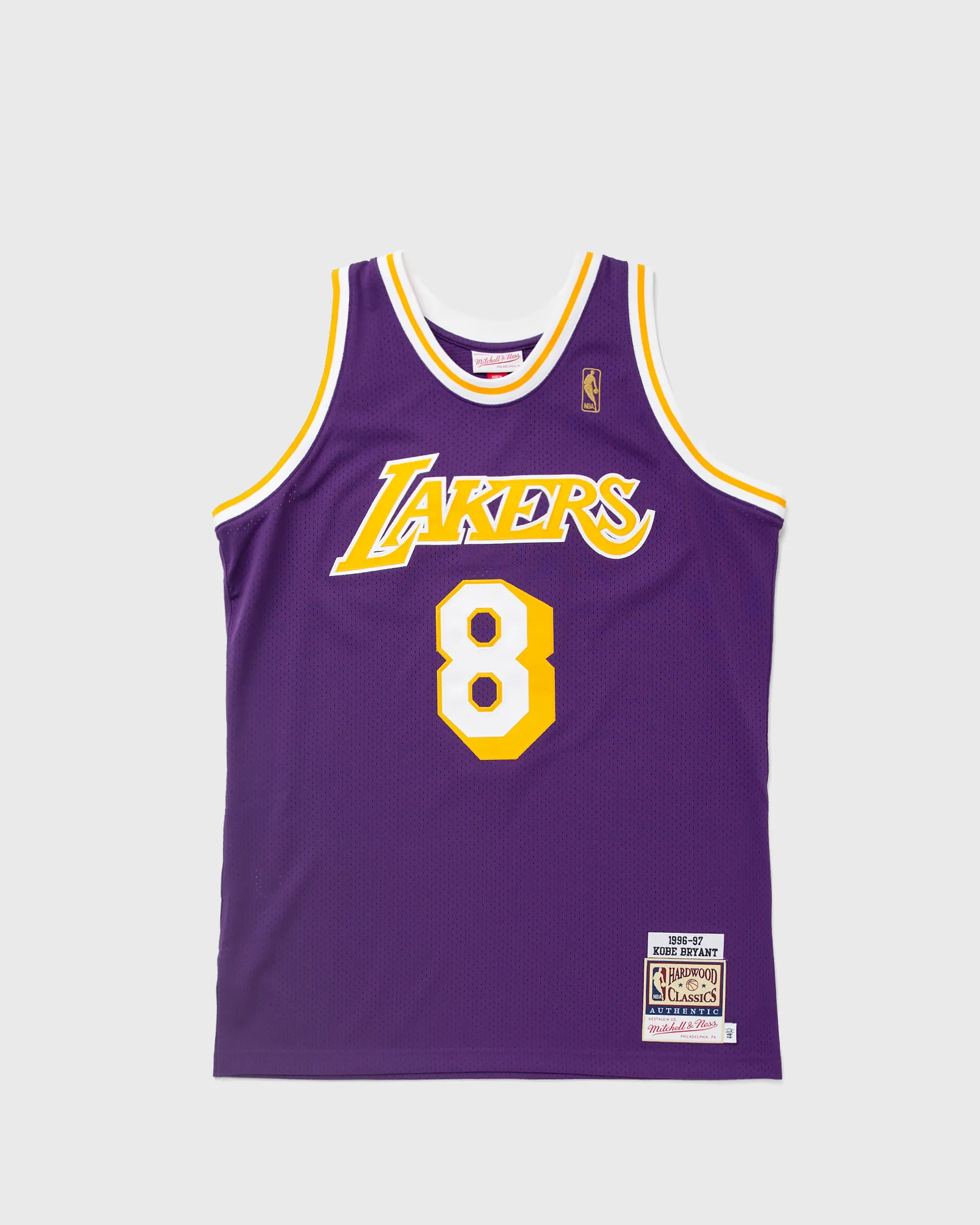 Mitchell & Ness NBA AUTHENTIC JERSEY LOS ANGELES LAKERS ROAD 1996-97 KOBE BRYANT #8