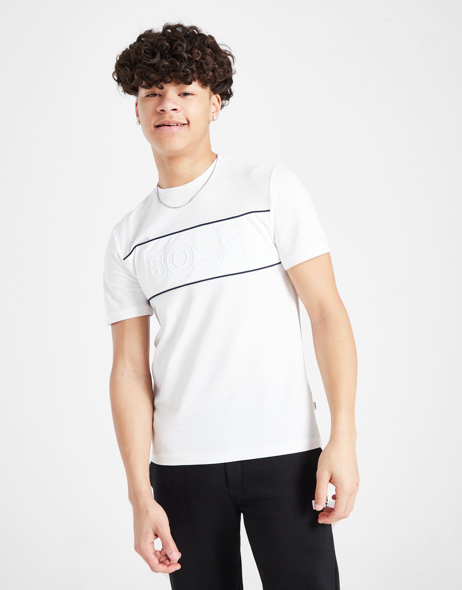 BOSS T-shirt Brodé Junior