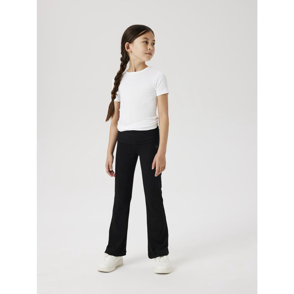 Køb Name It Black Spice Bootcut Bukser Noos