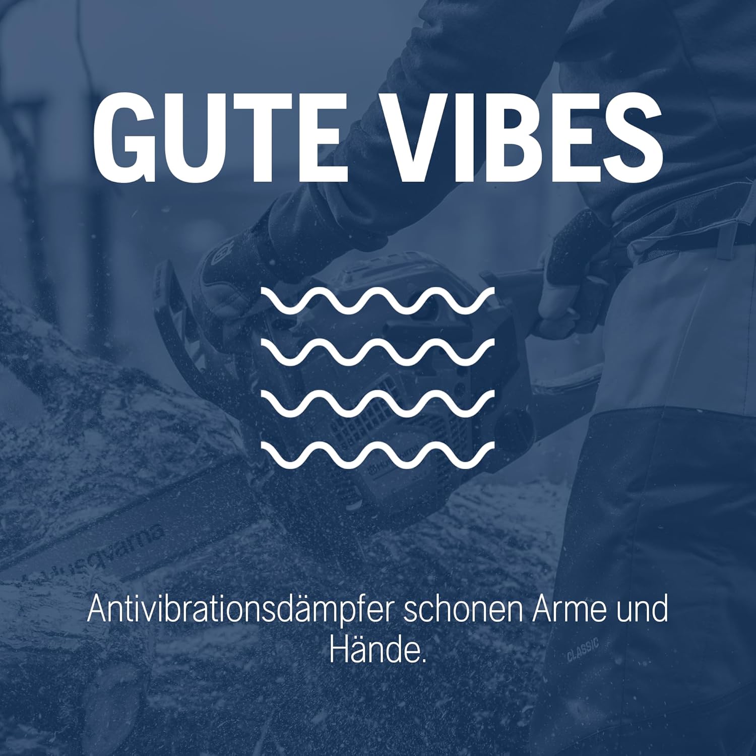Husqvarna 130 Benzin-Kettensäge - 38 cc X-Torq® Motor, 35 cm Schiene und Kette, LowVib®, ideal für Gartenpflege und Brennholz
