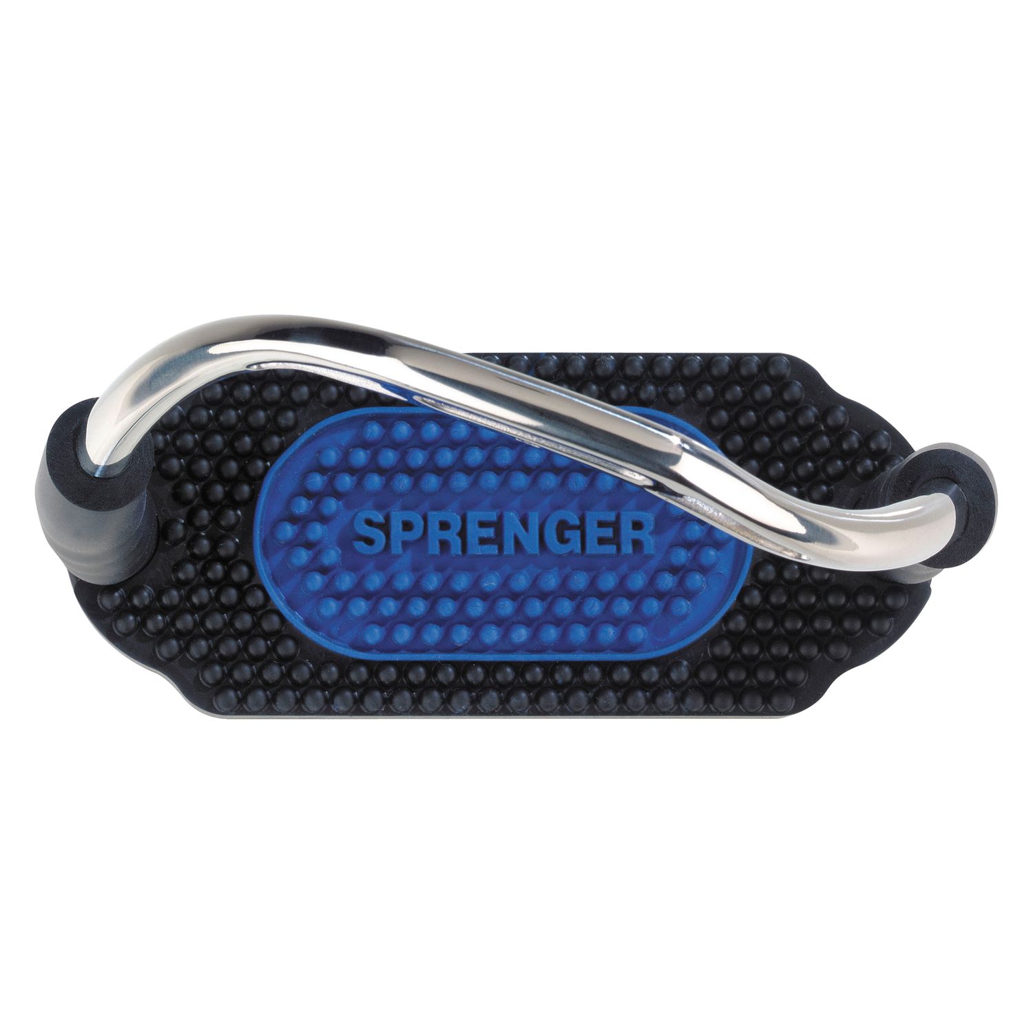 SPRENGER Gelenksteigbügel Bow Balance  - schwarz/blau - 12 cm