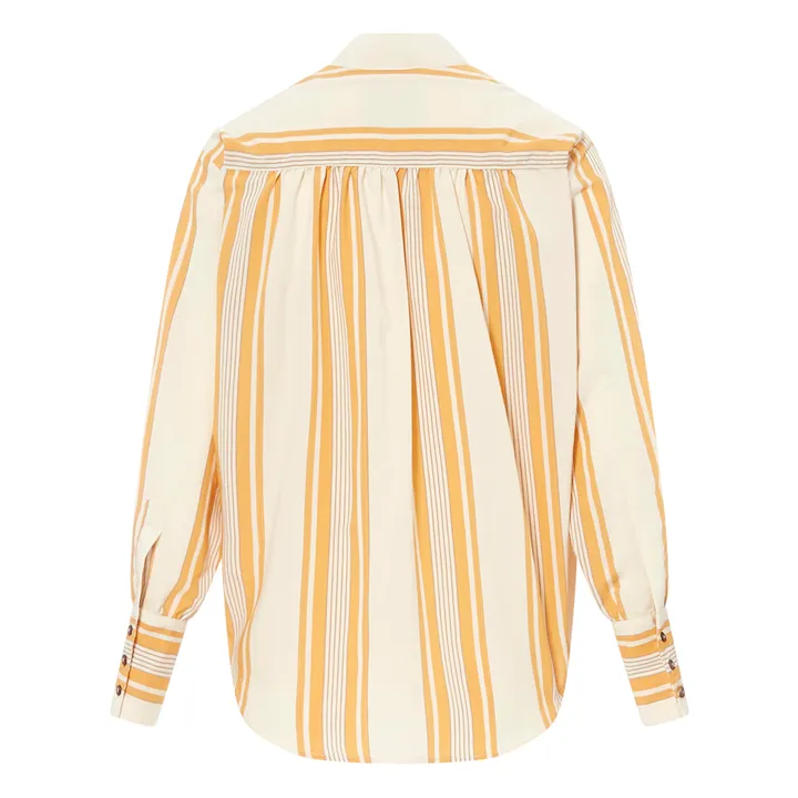 Laurence Bras Chemise Pou Rayures | Orange