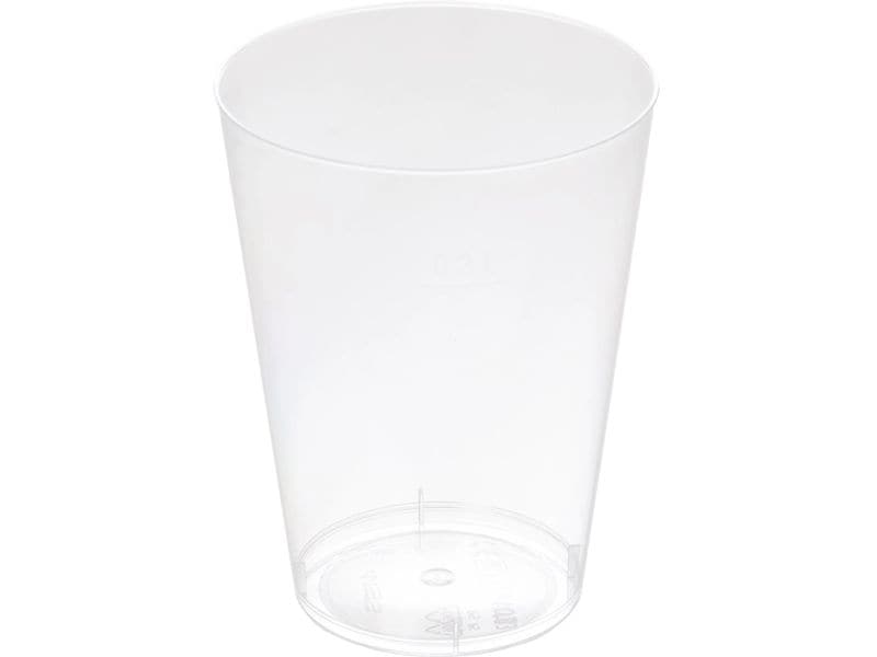 ELCO Einwegbecher 1 dl 150 Stück, Transparent Weissweinbecher