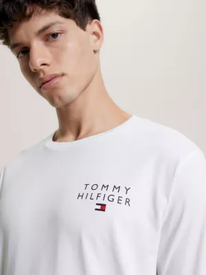 Camiseta de manga comprida TH Original para relaxar