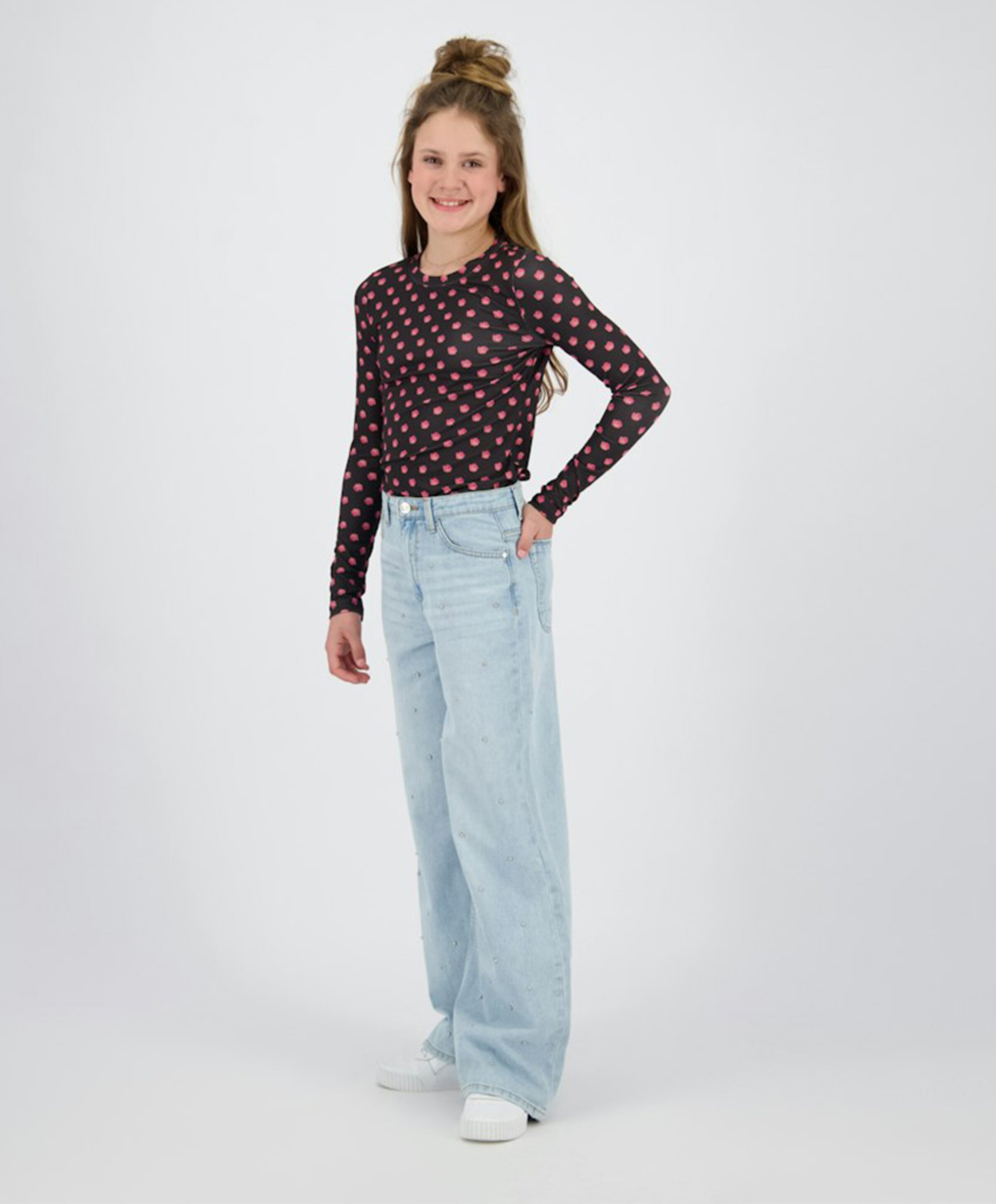 Raizzed Monaco Stud meisjes jeans blauw