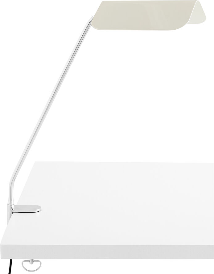 Hay Apex Desk Clip Lamp-Oyster white Oyster white