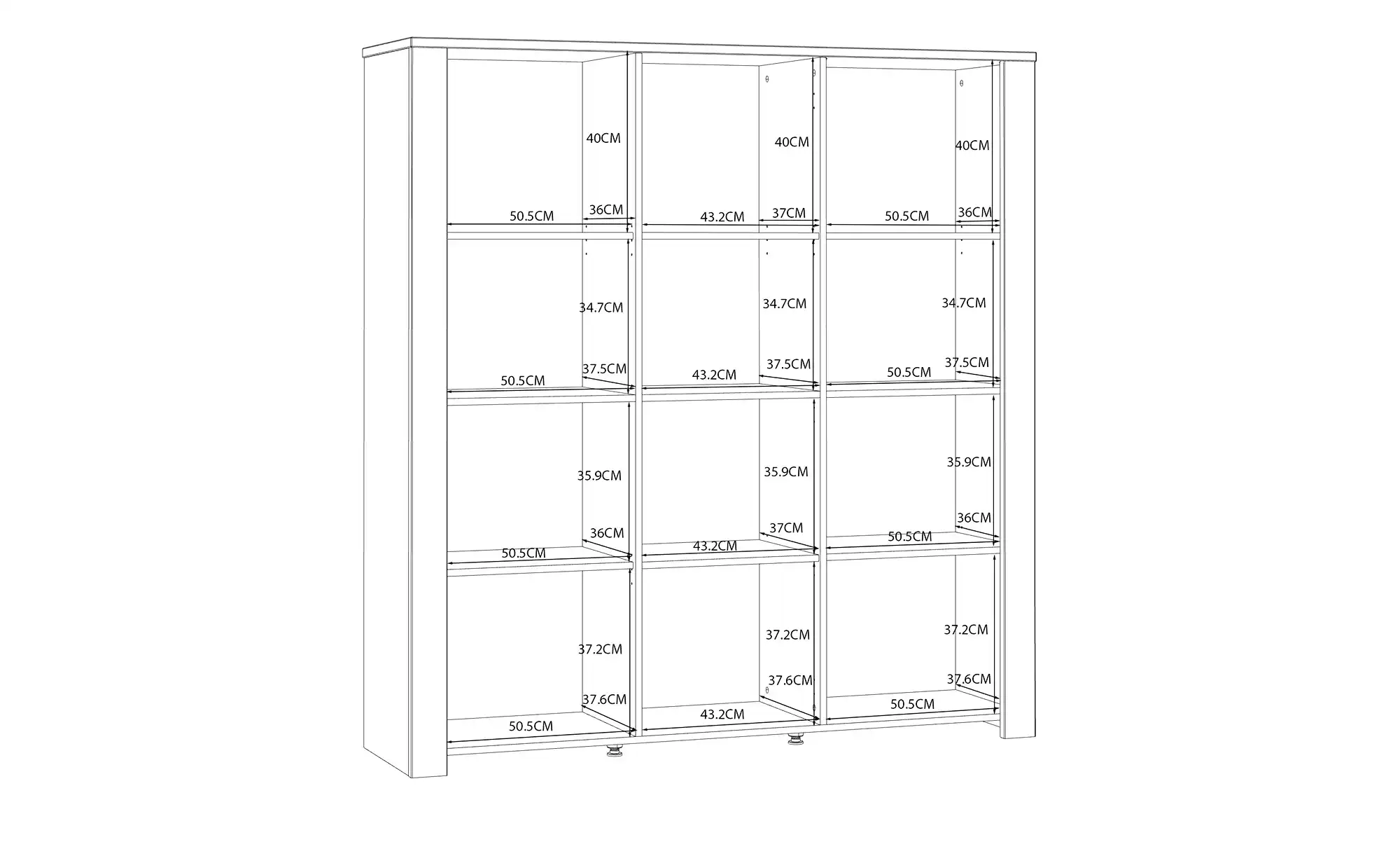 Highboard Toneo