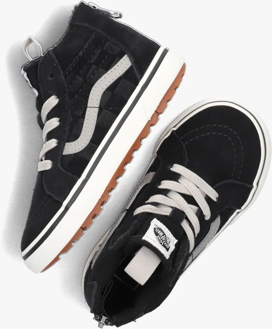 VANS zwarte vans hoge sneaker td sk8-hi zip mte-1