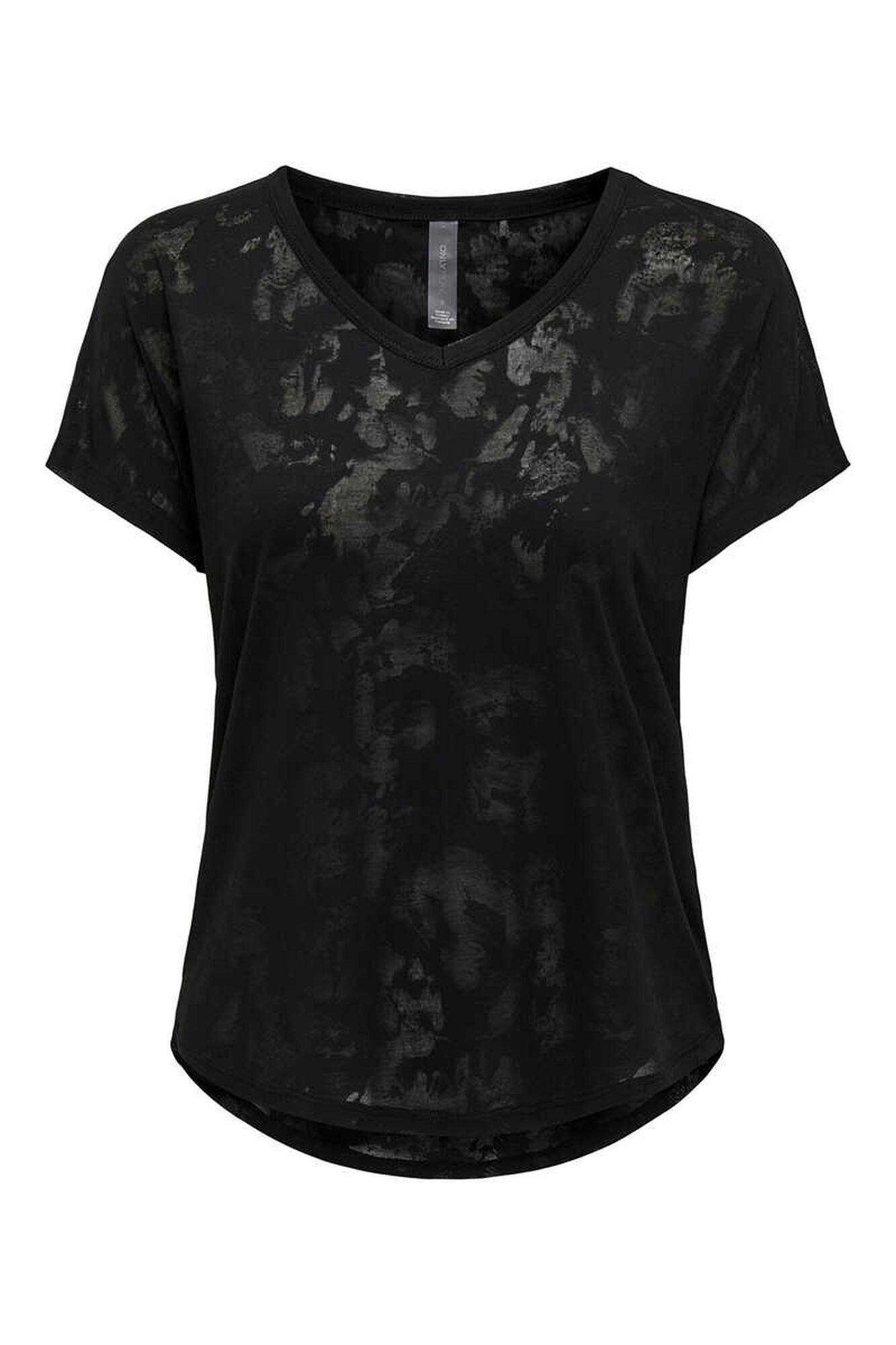 Camiseta semitransparente