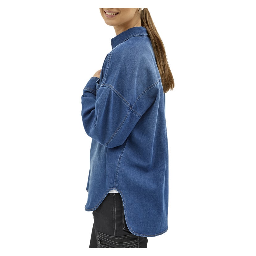 Denimskjorte for dame XL