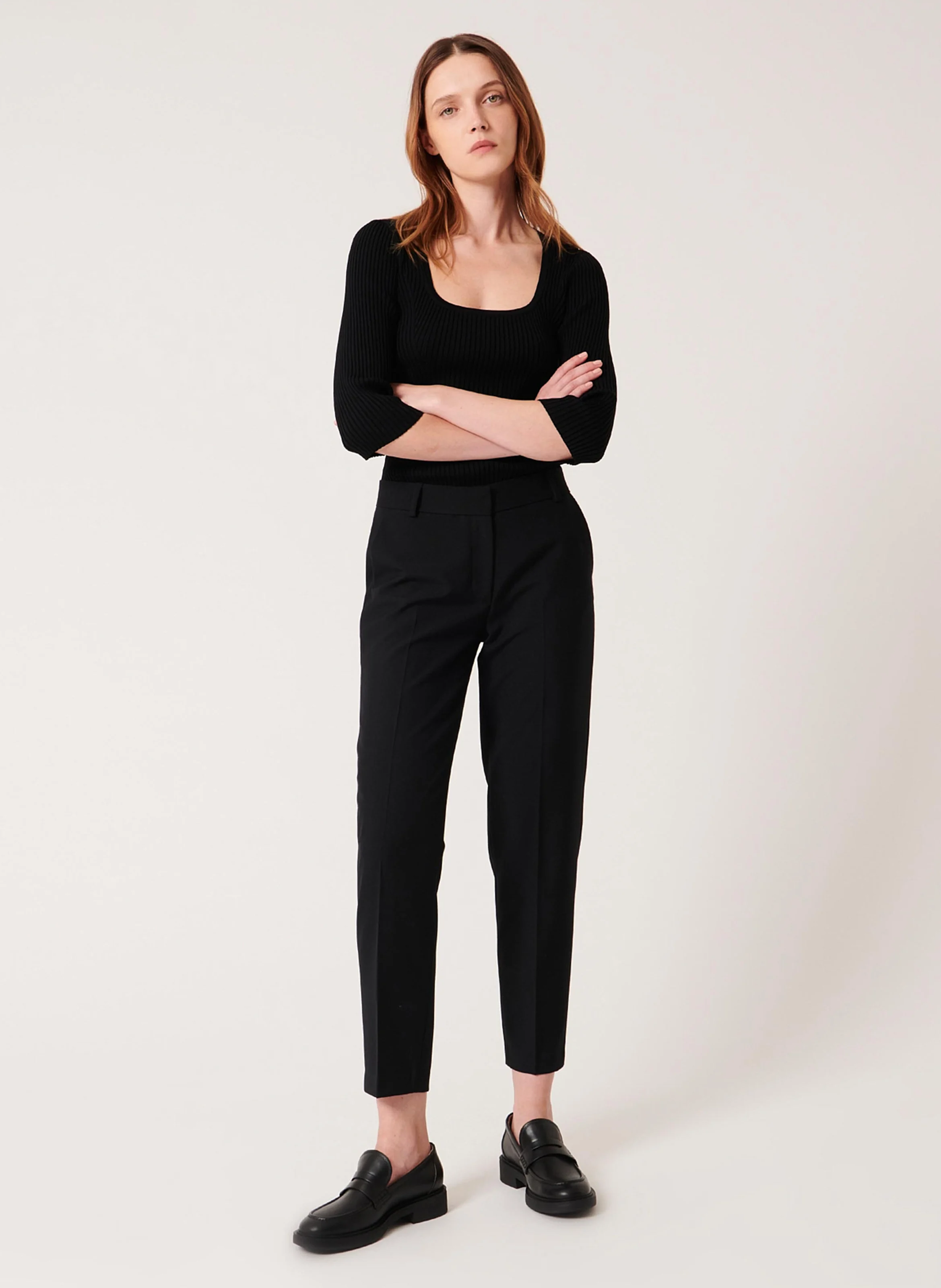 PAUL - Pantalon droit | Noir