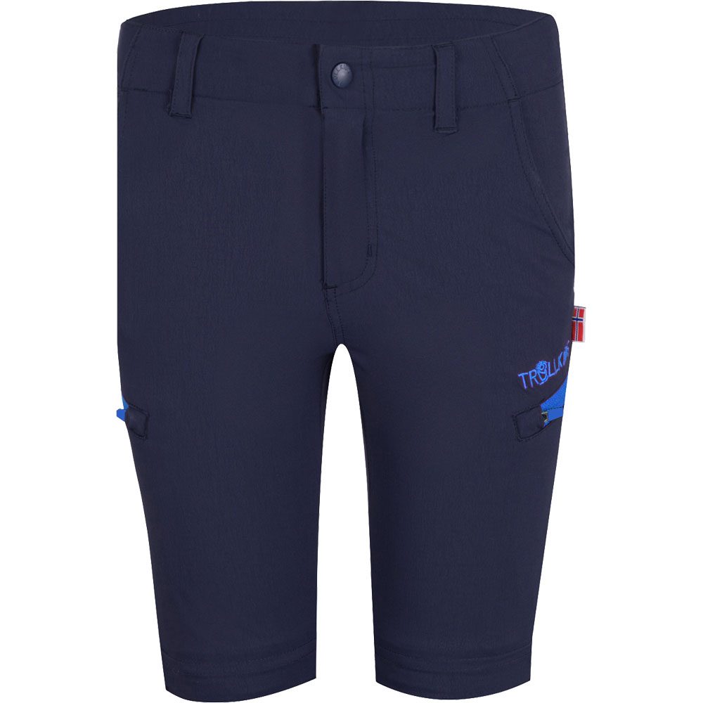Trollkids Kjerag Zip Off-Trekkinghose Kinder navy medium blue