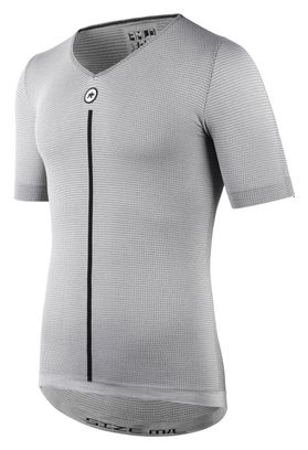 Baselayer Manches Courtes Assos Summer P1 Gris