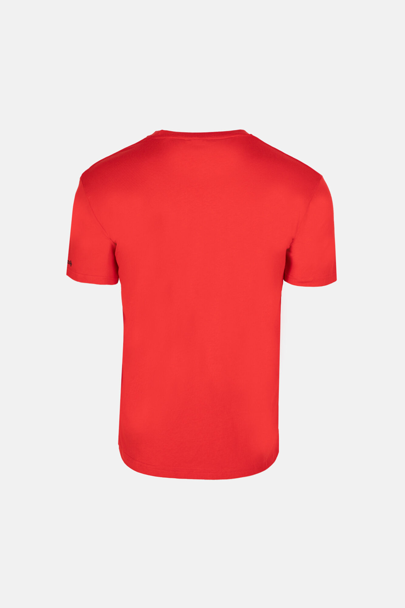 Camiseta de manga curta Abella Cotton - vermelha