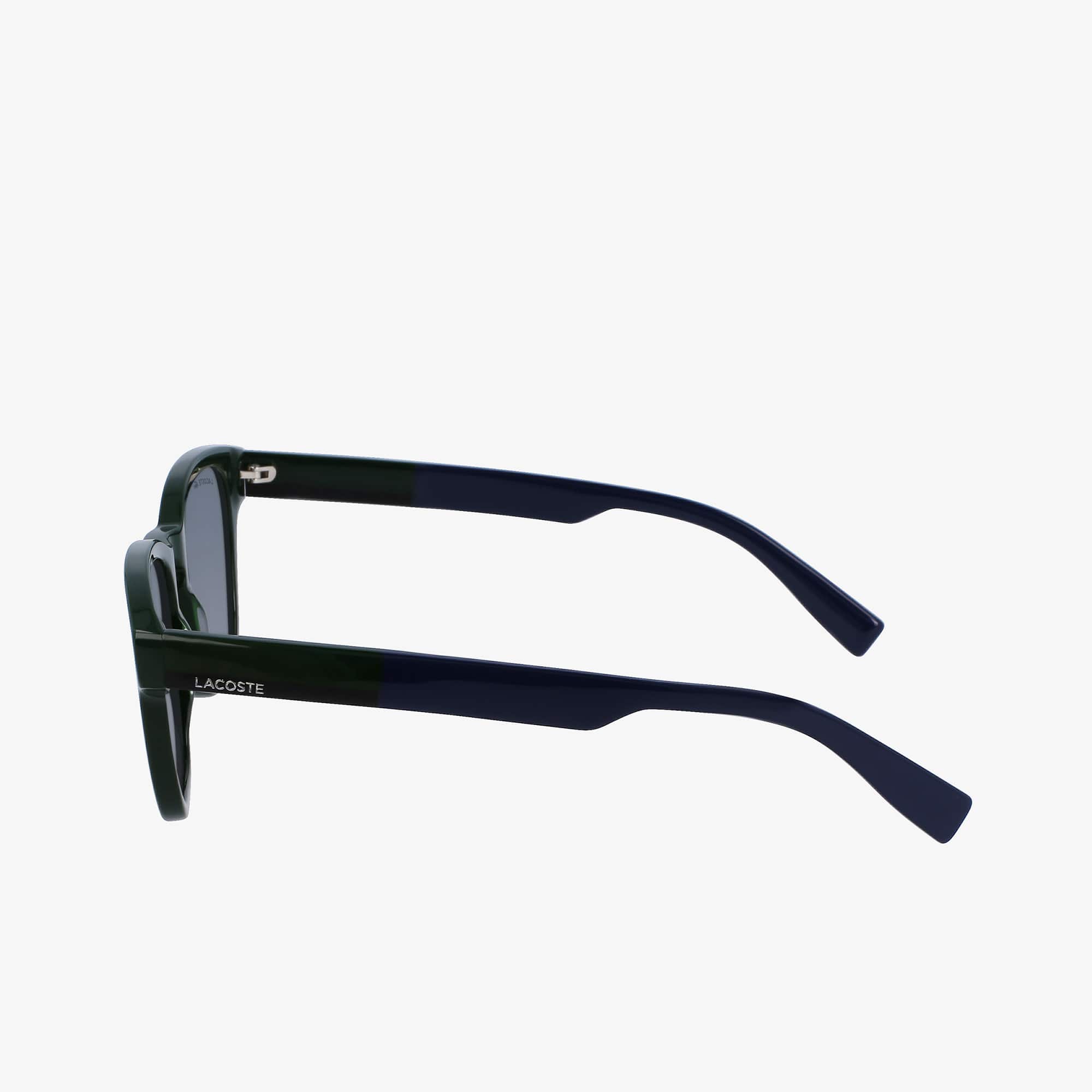 Lunettes de soleil Homme Textile Touch en acétate Lunettes de soleil - Vert - Lacoste - Homme