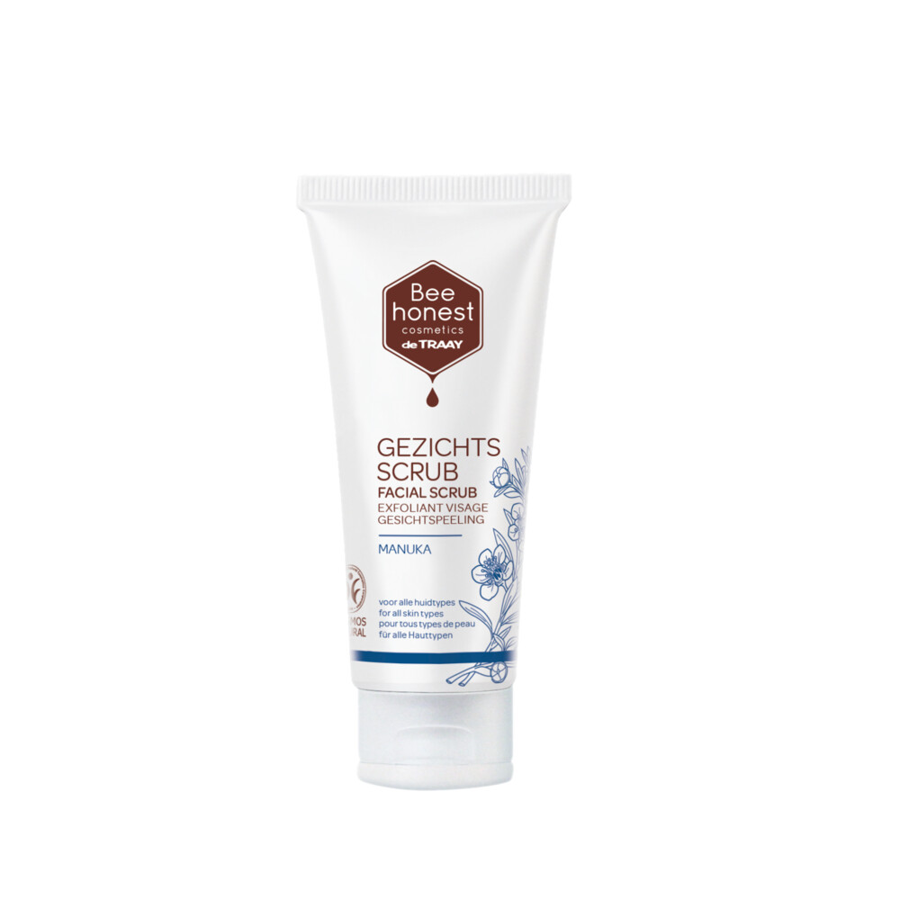 Bee Honest Gezichtsscrub Manuka50 ml