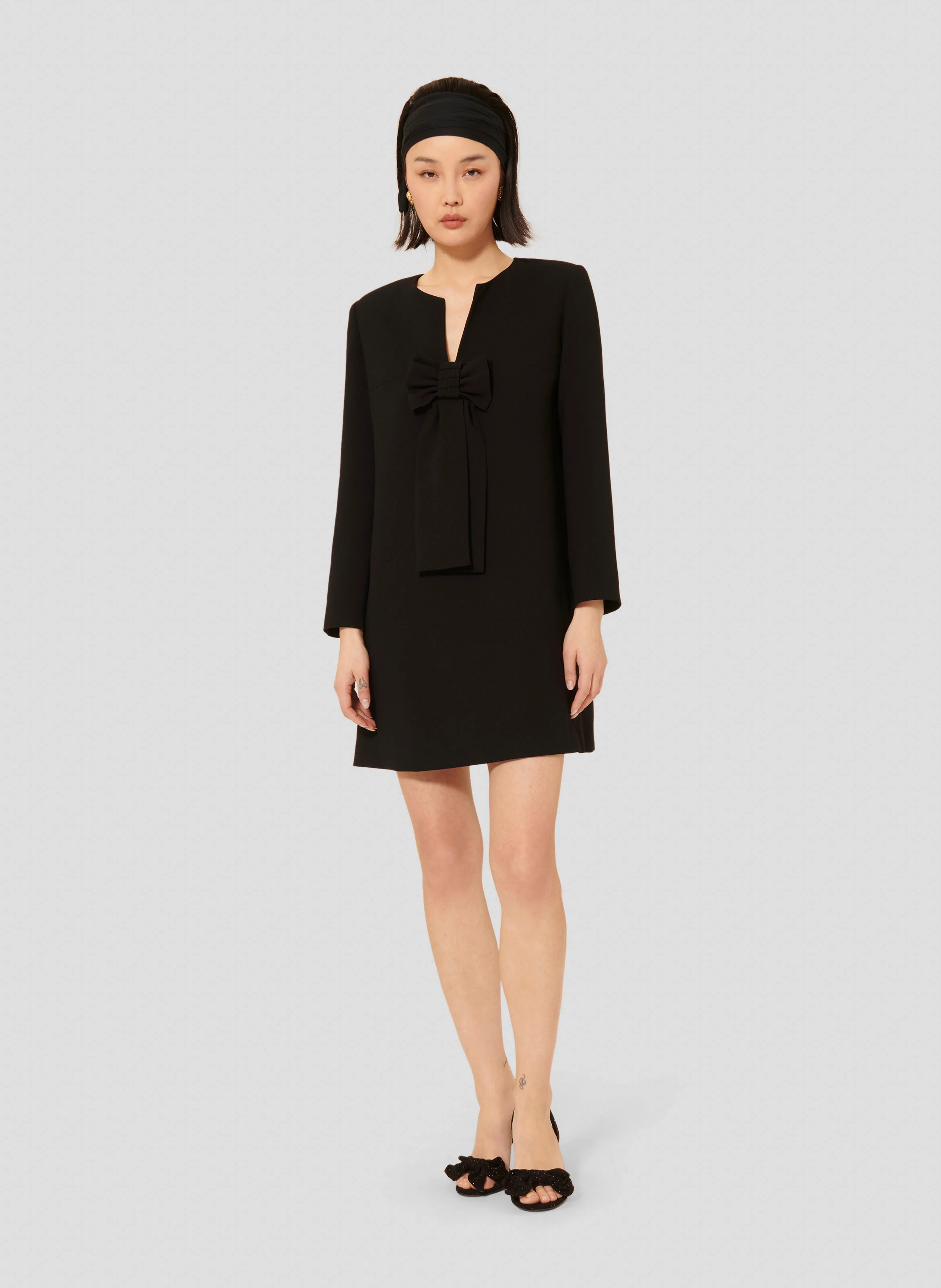 RHONDA - Robe courte | Noir