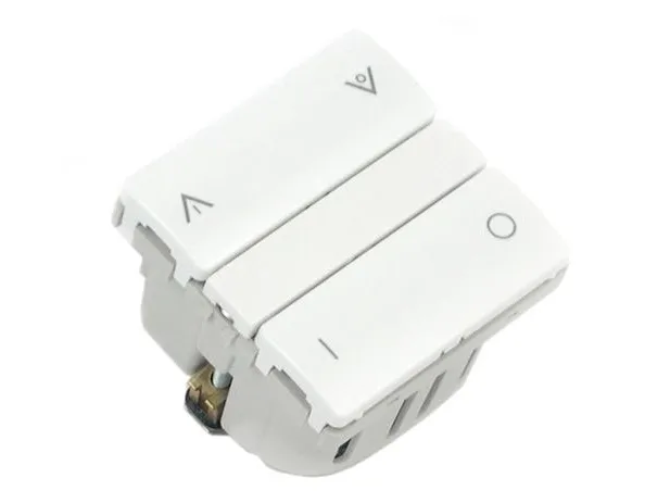 LAURITZ KNUDSEN Lysdæmper 250W kombi, universal, 1 modul, LK IHC® Wireless LK FUGA 230V AC, hvid..