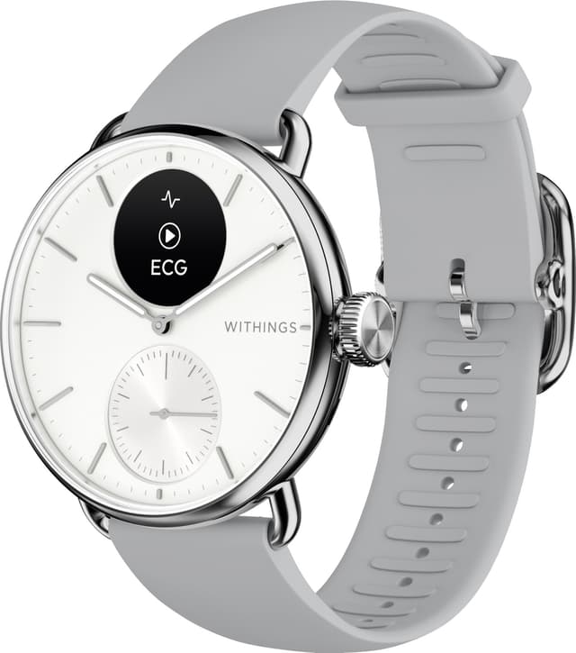 Withings ScanWatch 2 hybrid-smartwatch 38mm (hvid)