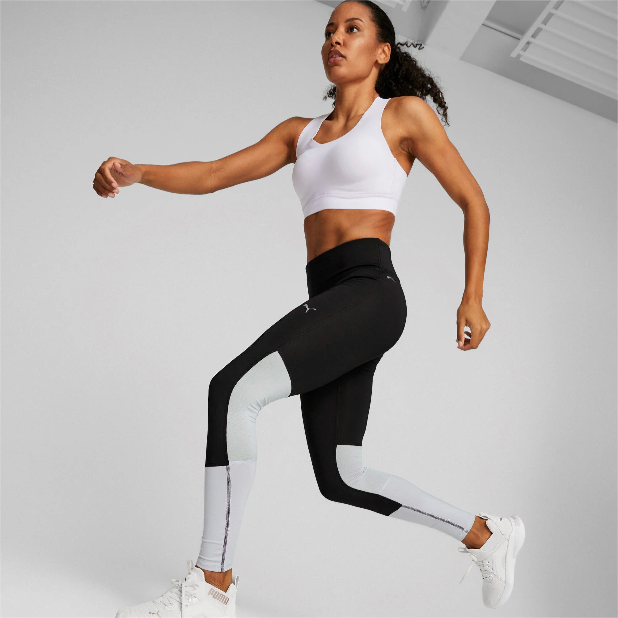 Puma Run Favorite Regular Rise Long Collant Tight Femmes - Noir , Lilas