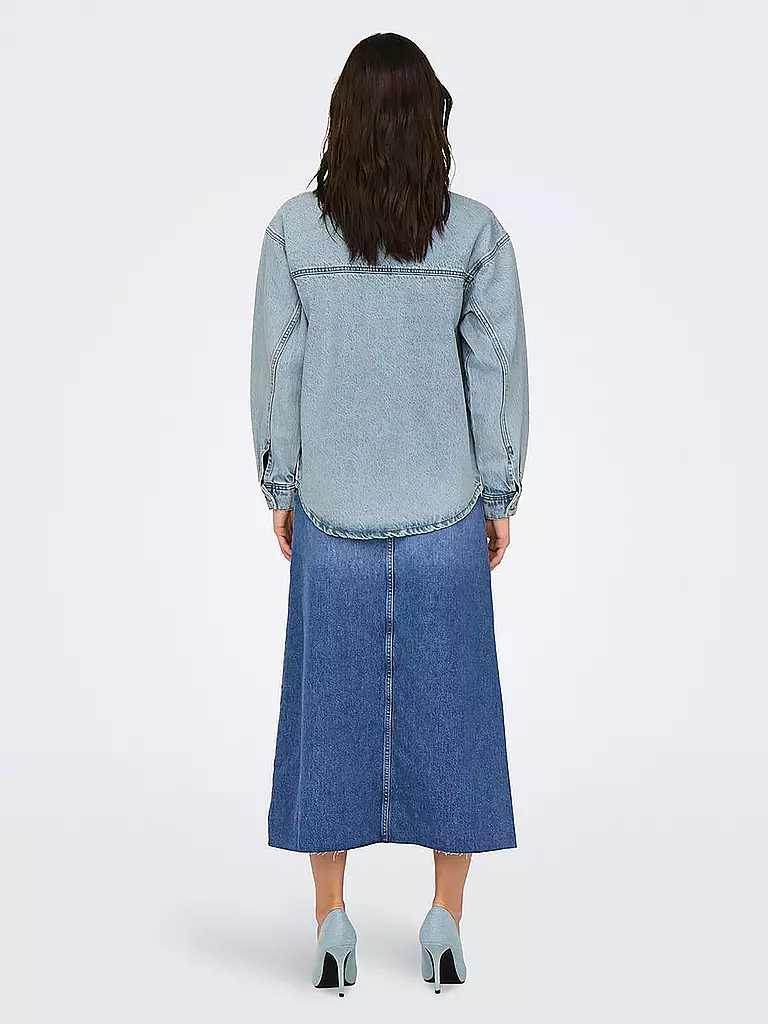 ONLY Jeansbluse ONLMERCURY hellblau