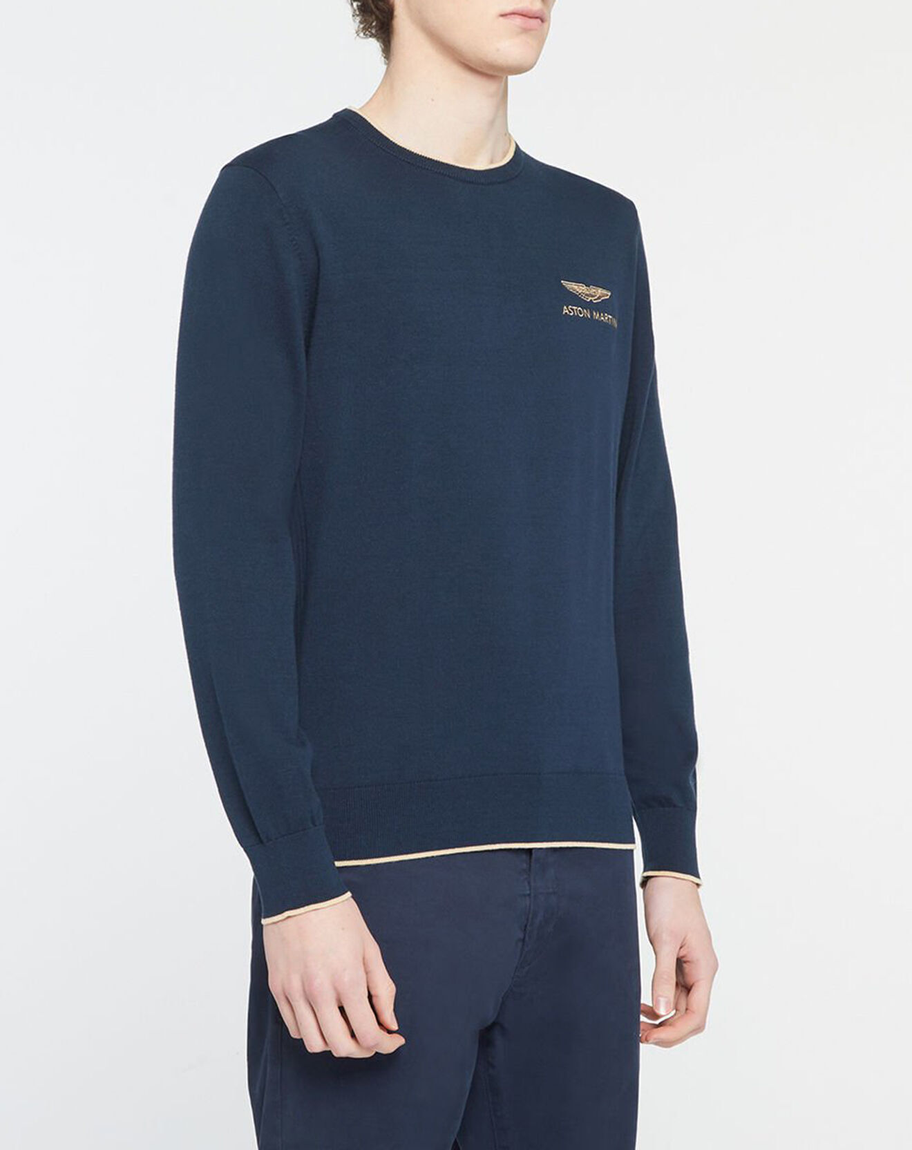 Hackett London Sweat Aston Martin Racing bleu marine
