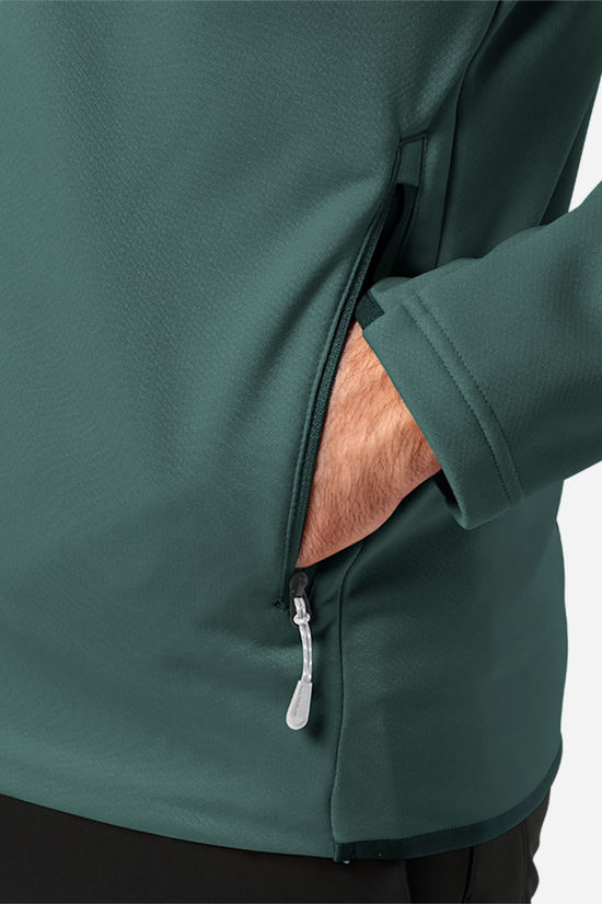 Jack Wolfskin Jack Wolfskin Alpgrat Hooded Fleecevest