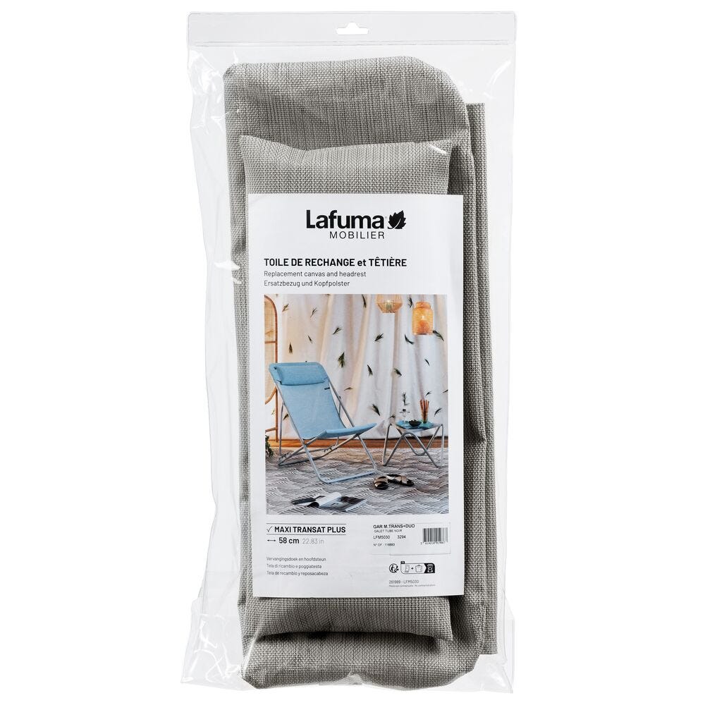 Ersatzteilset Maxi Transat + Batyline® Duo Grau Galet