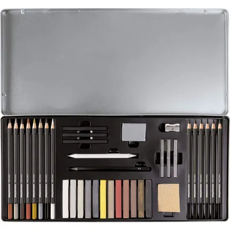 Eberhard Faber Zeichenset Artist Color, 37-teilig