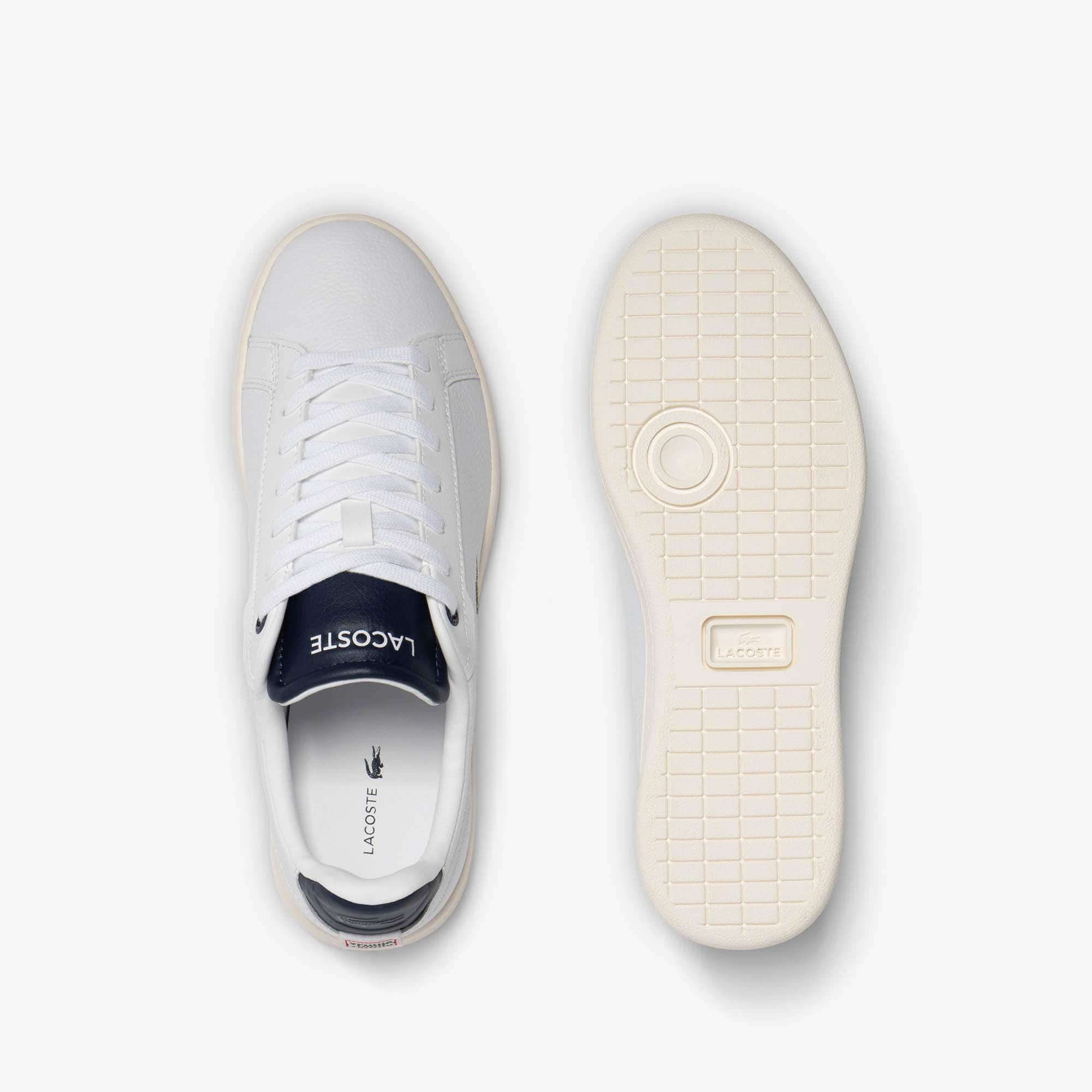 Sneakers Carnaby Pro femme en cuir color-block Sneakers - Blanc - Lacoste - Femme