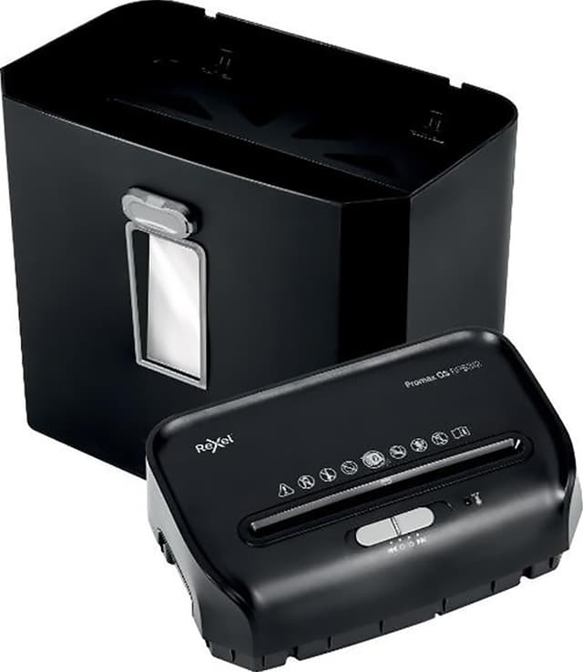 Rexel Promax QS RPS812 stribeskåret makulator