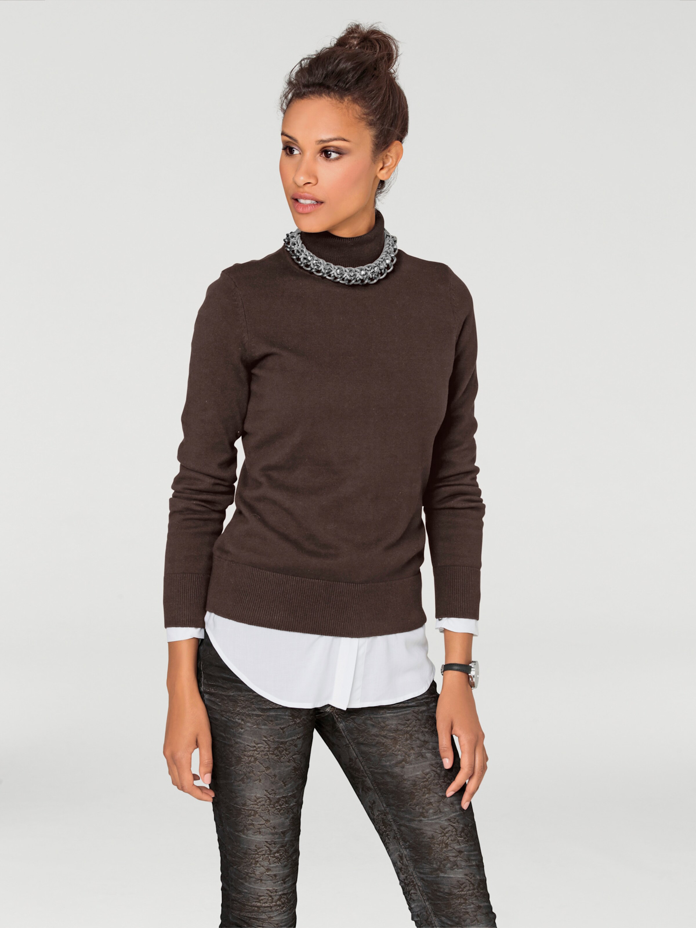Rollkragenpullover