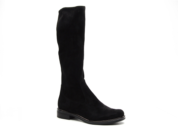 Caprice bottes plates femme 25512 noir