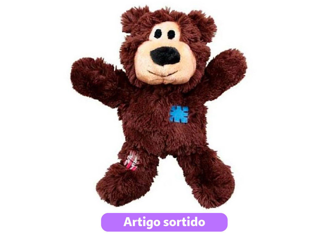 URSO PELUCHE WILDKNOTS KONG TAMANHO S/M