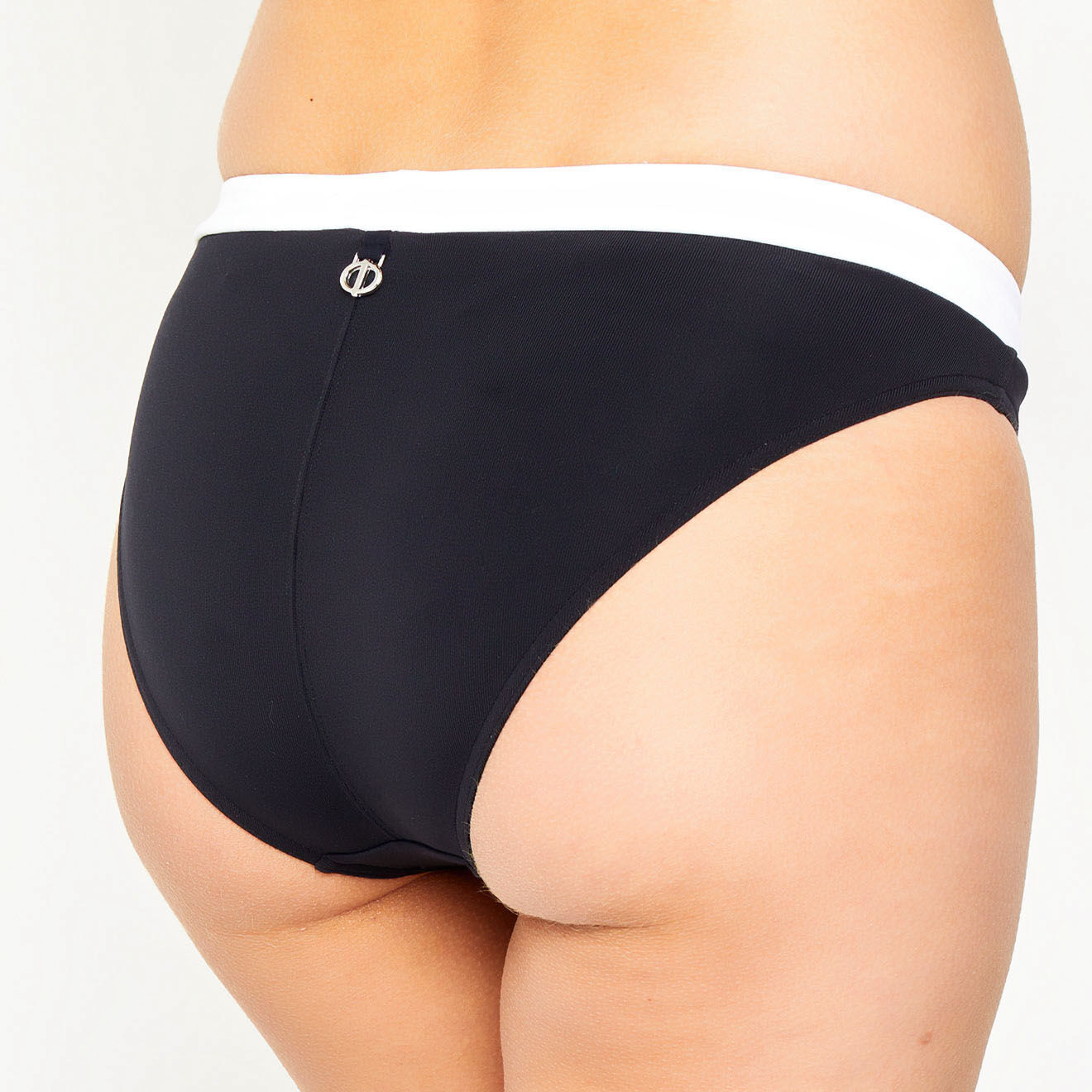 Iodus Bas de maillot de bain Portua noir/blanc