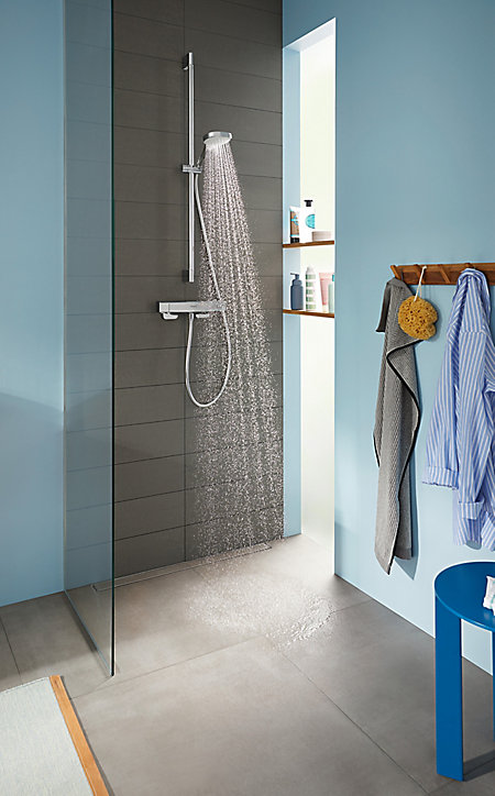Mitigeur de douche thermostatique Hansgrohe Ecostat E