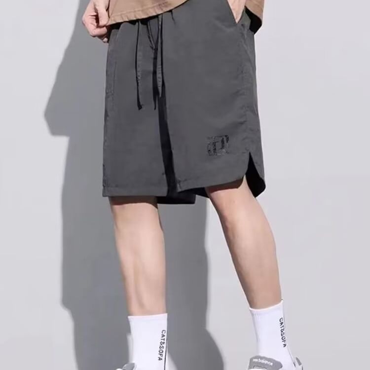 Lingaris - Monogram Print Shorts