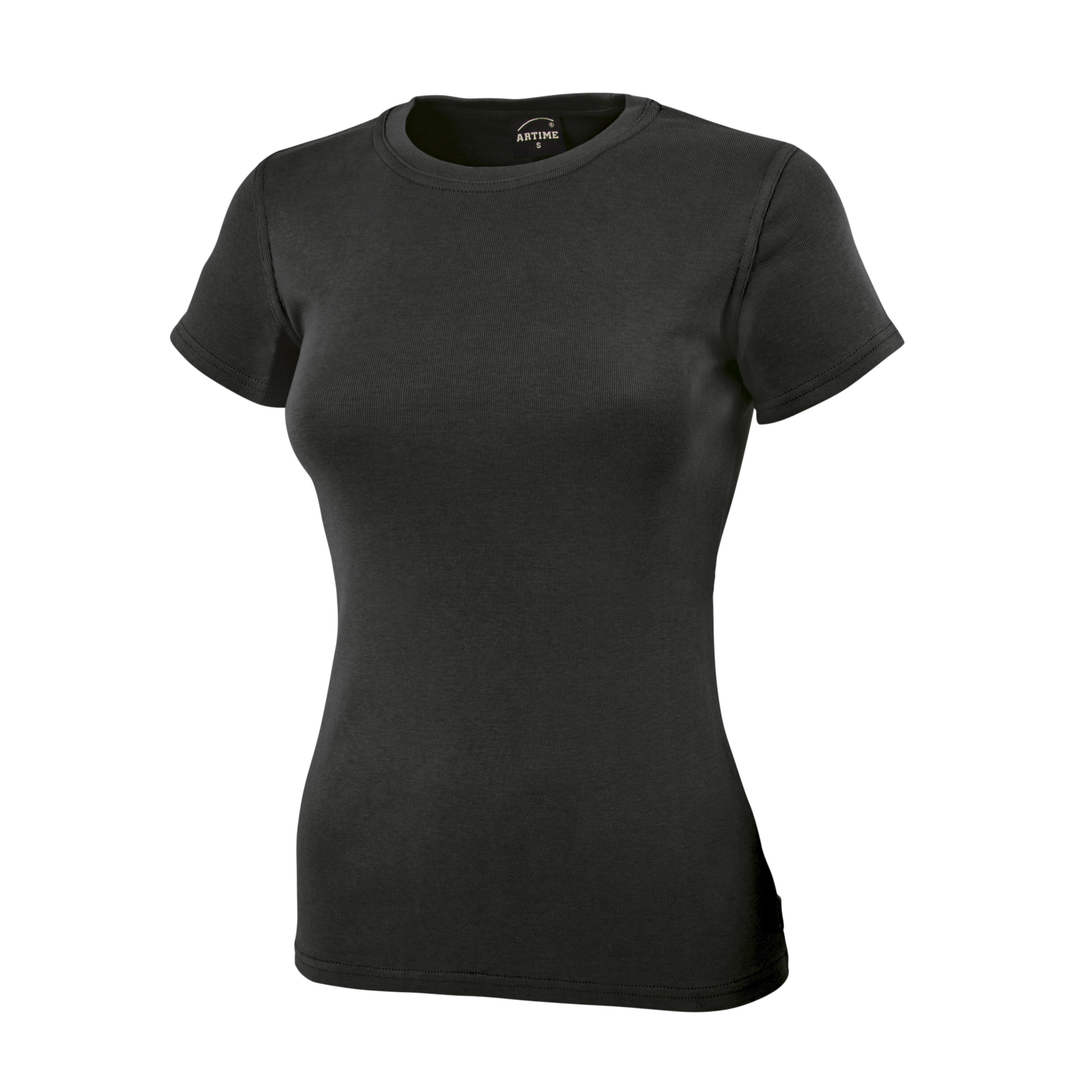 Angenehmes Rundhals Damen T-Shirt