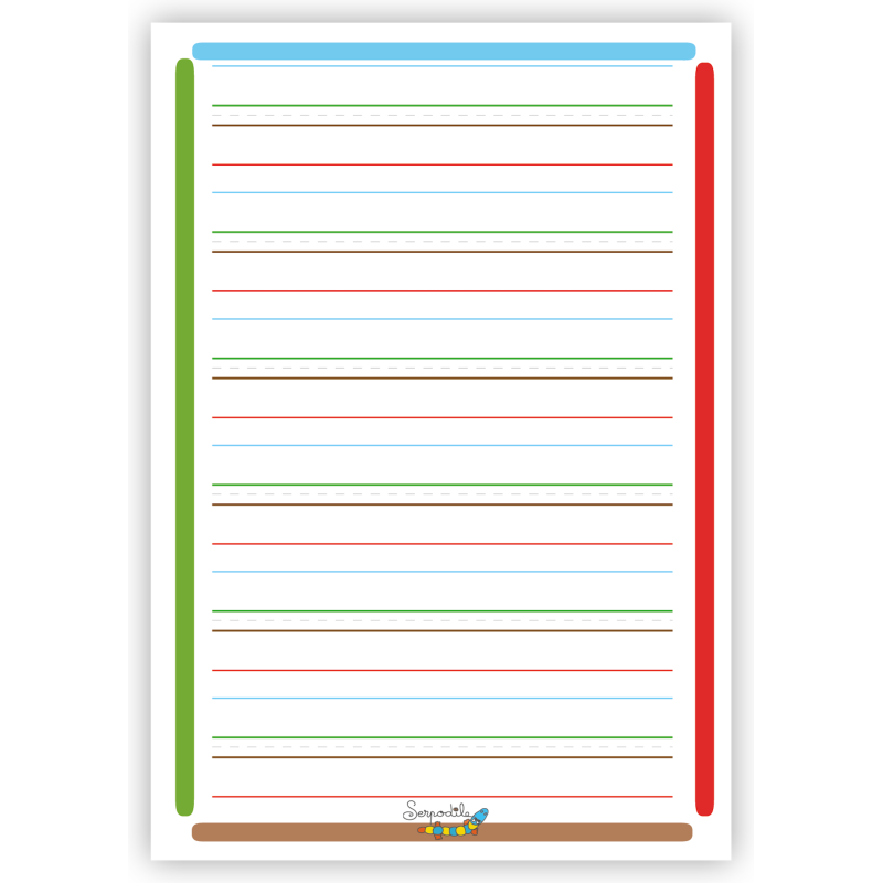 Etui De Feulles Simples Oxford Serpodile Perforees 210X297 100P Seyes 2mm à carreaux
