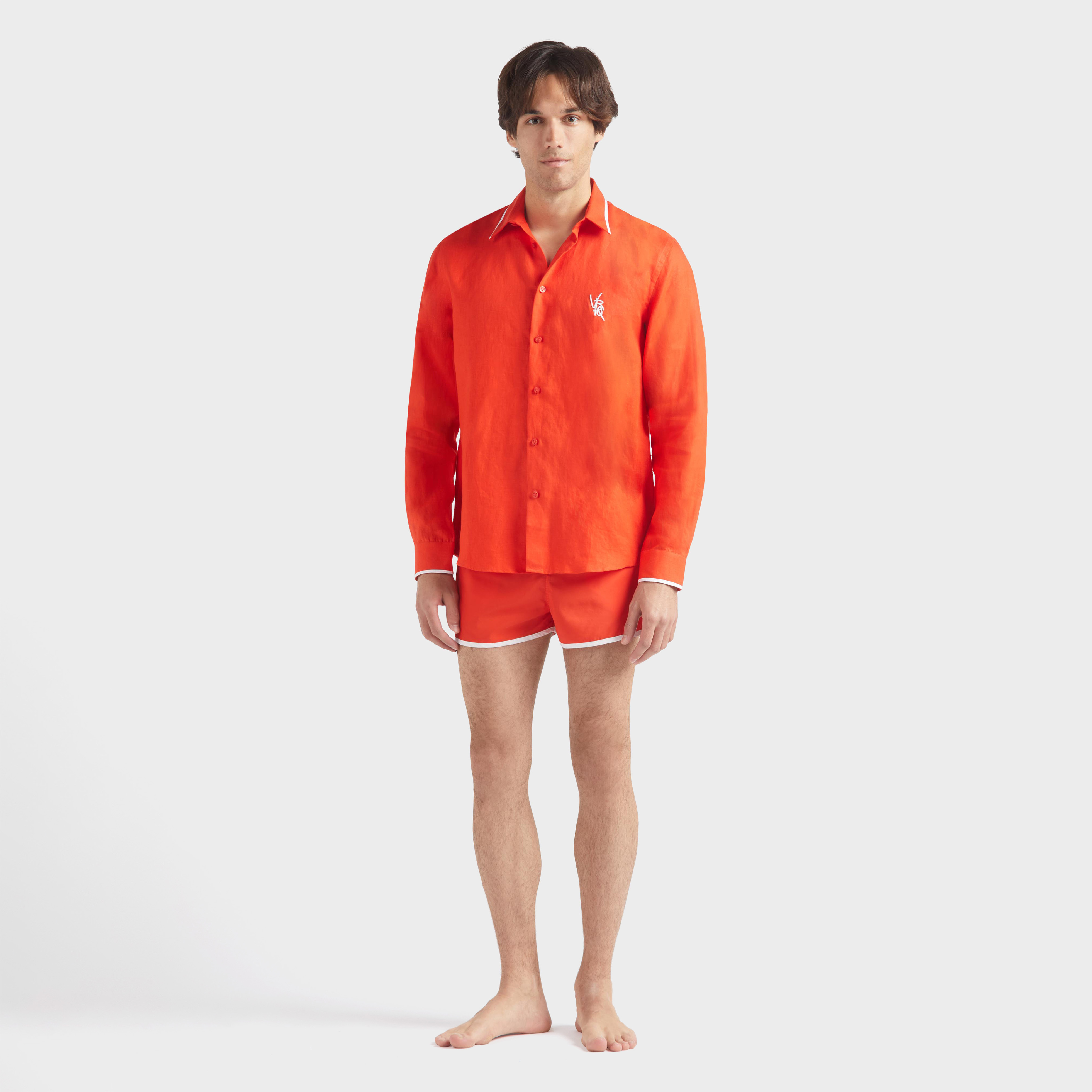 Chemise en lin homme VBQ Line