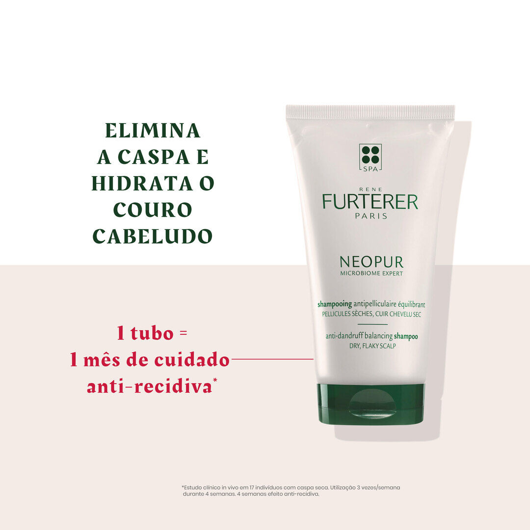 RENE FURTERER  Neopur Champô Anticaspa Equilibrante  - Caspa Seca - 150ml