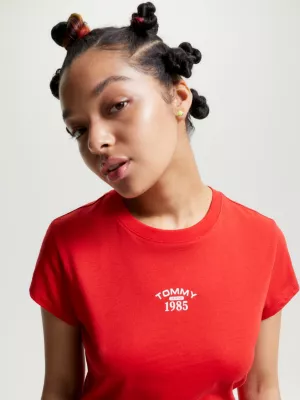 Camiseta Slim Fit com Logo Essencial