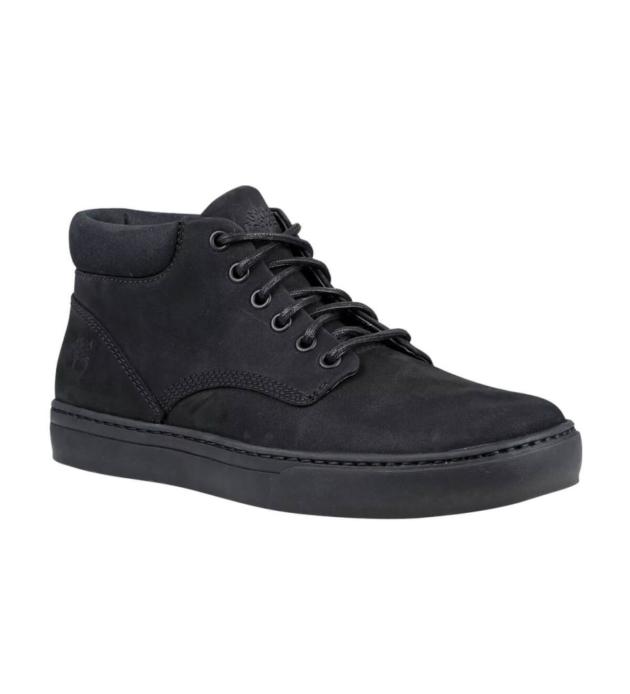 Sapatos Timberland Adventure 2.0 Cupsole Chukka em couro, pretos