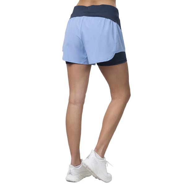Short running KARI TRAA NORA TRAINING SHORTS PASTEL LIGHT BLUE