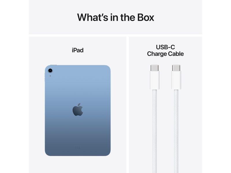 Apple iPad A16 11th Gen. 2025 WiFi 512 GB Blau IPad. So viel zu lieben.