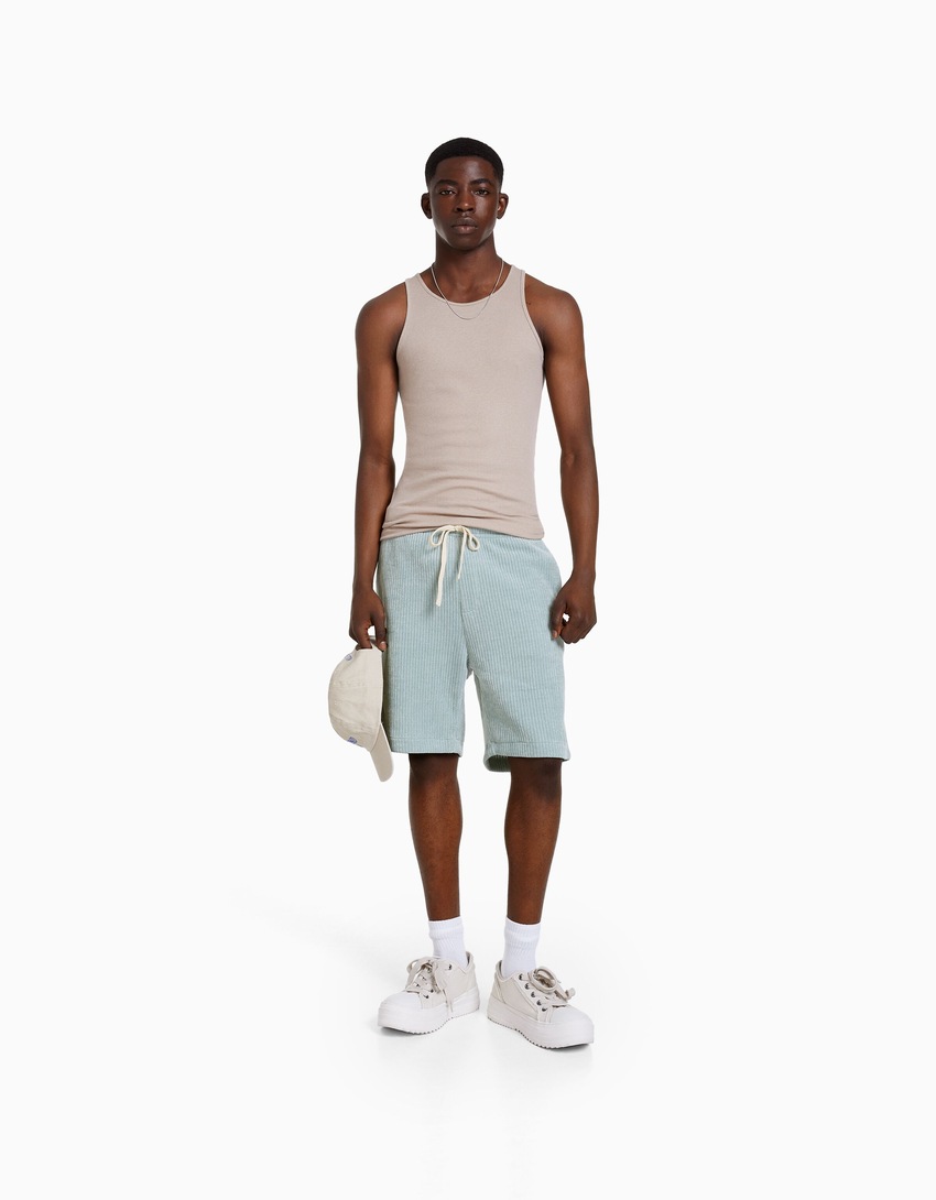 Bermudas de chenille