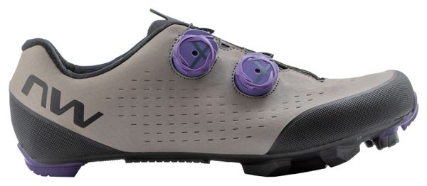 Chaussures de VTT Northwave Rebel 3 Beige Violet Homme