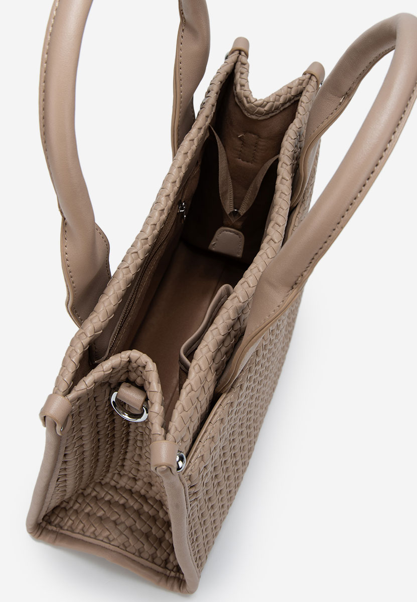 Sac à main lilas Aule kaki