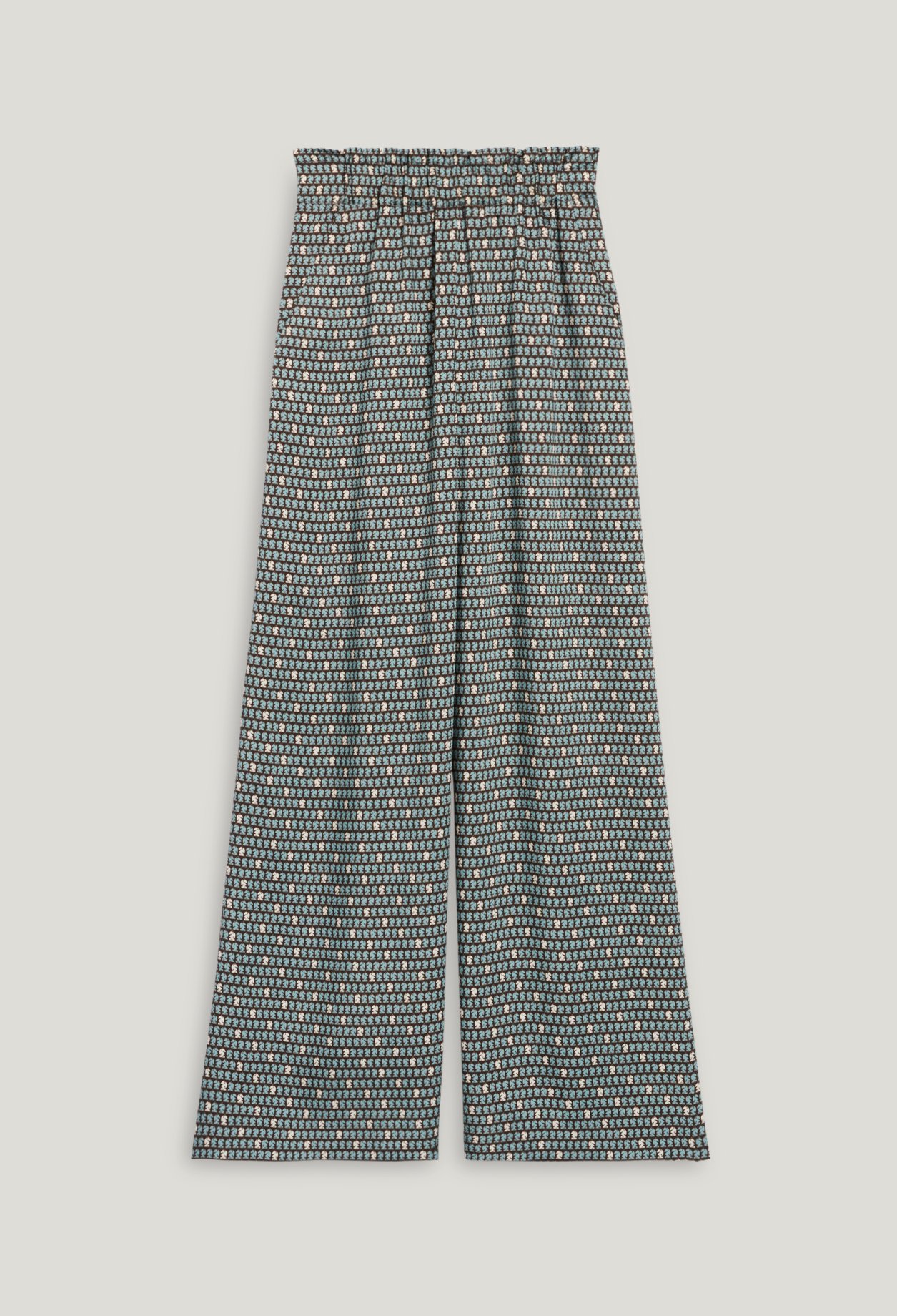 Pantalon fluide satine