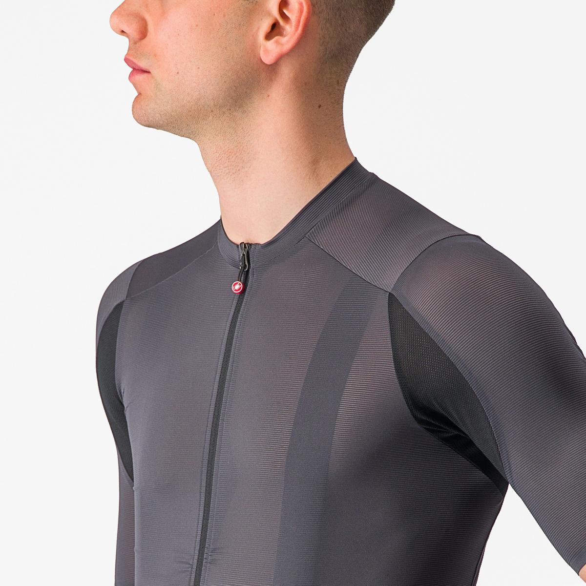 Castelli Superleggera 3 Jeysey Mørkegrå